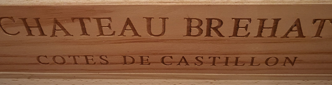 Coffret Cadeau : trois Magnums de Château Bréhat 2011 en Caisse Bois